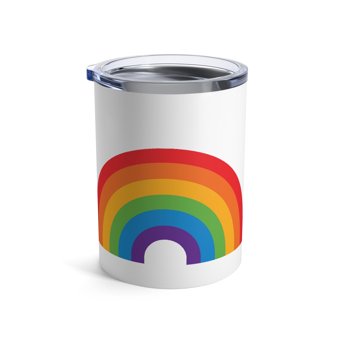 Colorful Rainbow Tumbler 10oz - Perfect for Summer Parties & Gifts