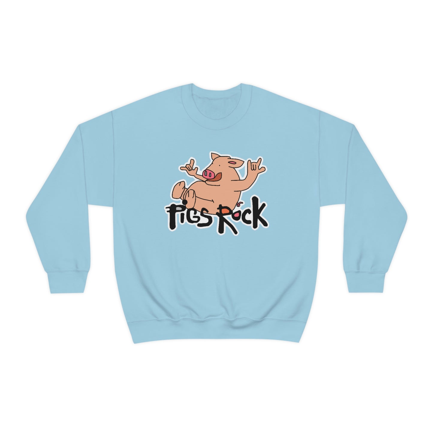Pigs Rock Unisex Heavy Blend Crewneck Sweatshirt