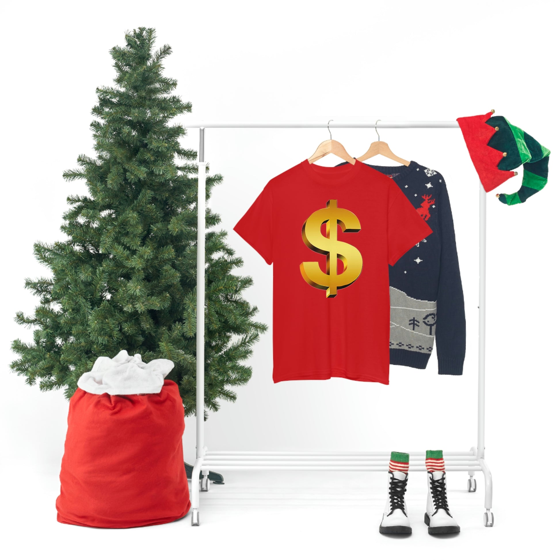 Bling Money Cash My Money Folds Unisex Heavy Cotton Tee Bills cash currency bucks coin funds gold dollar C-note big shot deep pocket