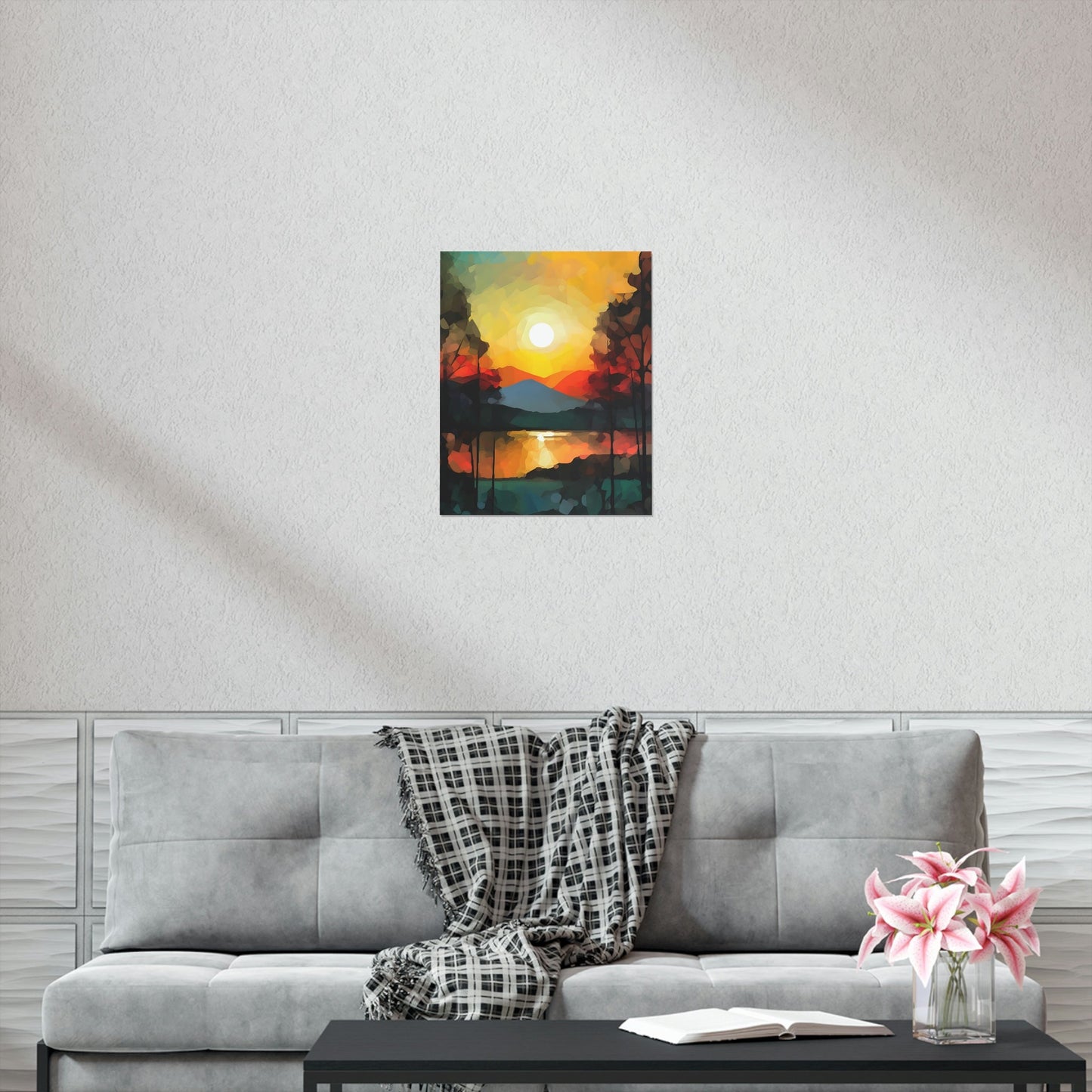 Abstract Landscape | Premium Matte Vertical Posters