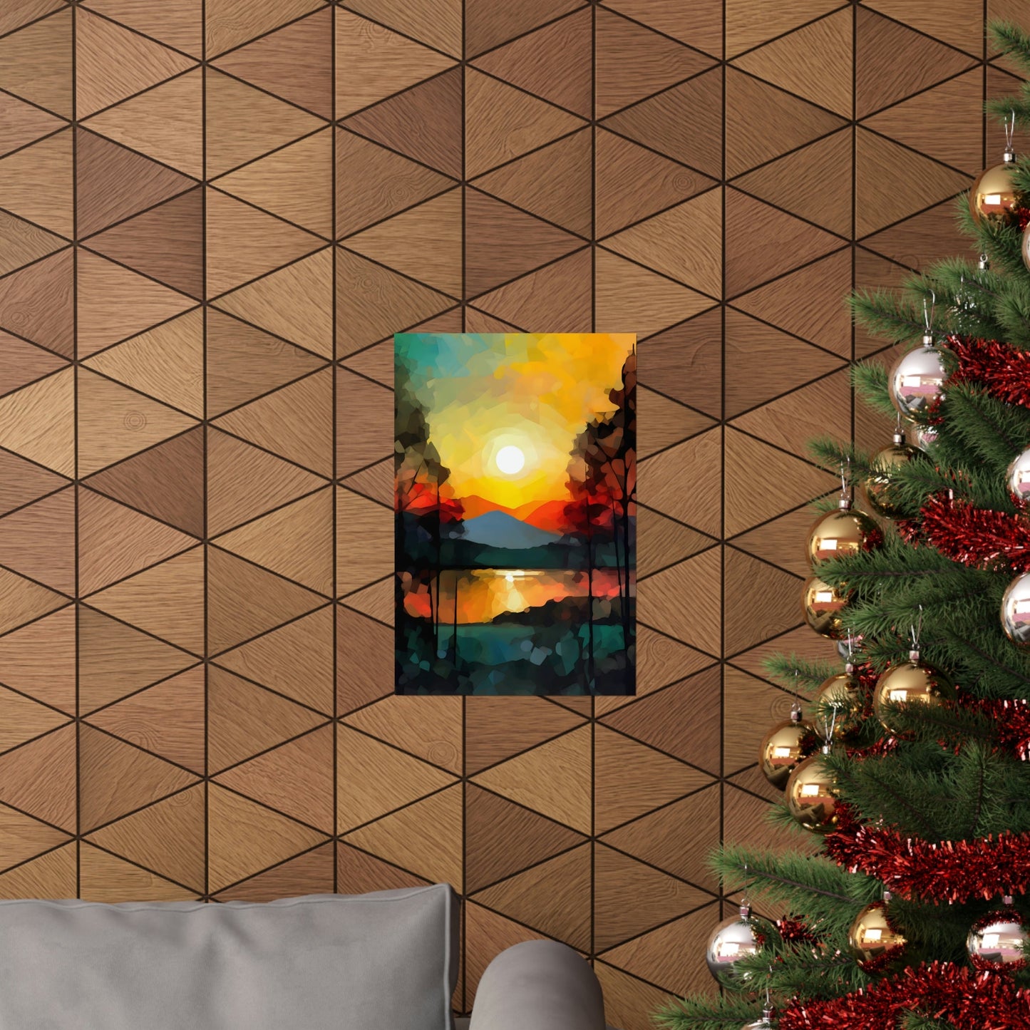 Abstract Landscape | Premium Matte Vertical Posters