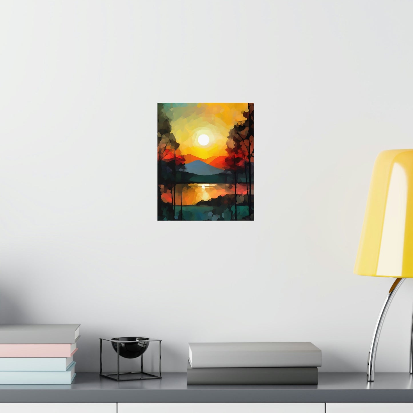 Abstract Landscape | Premium Matte Vertical Posters