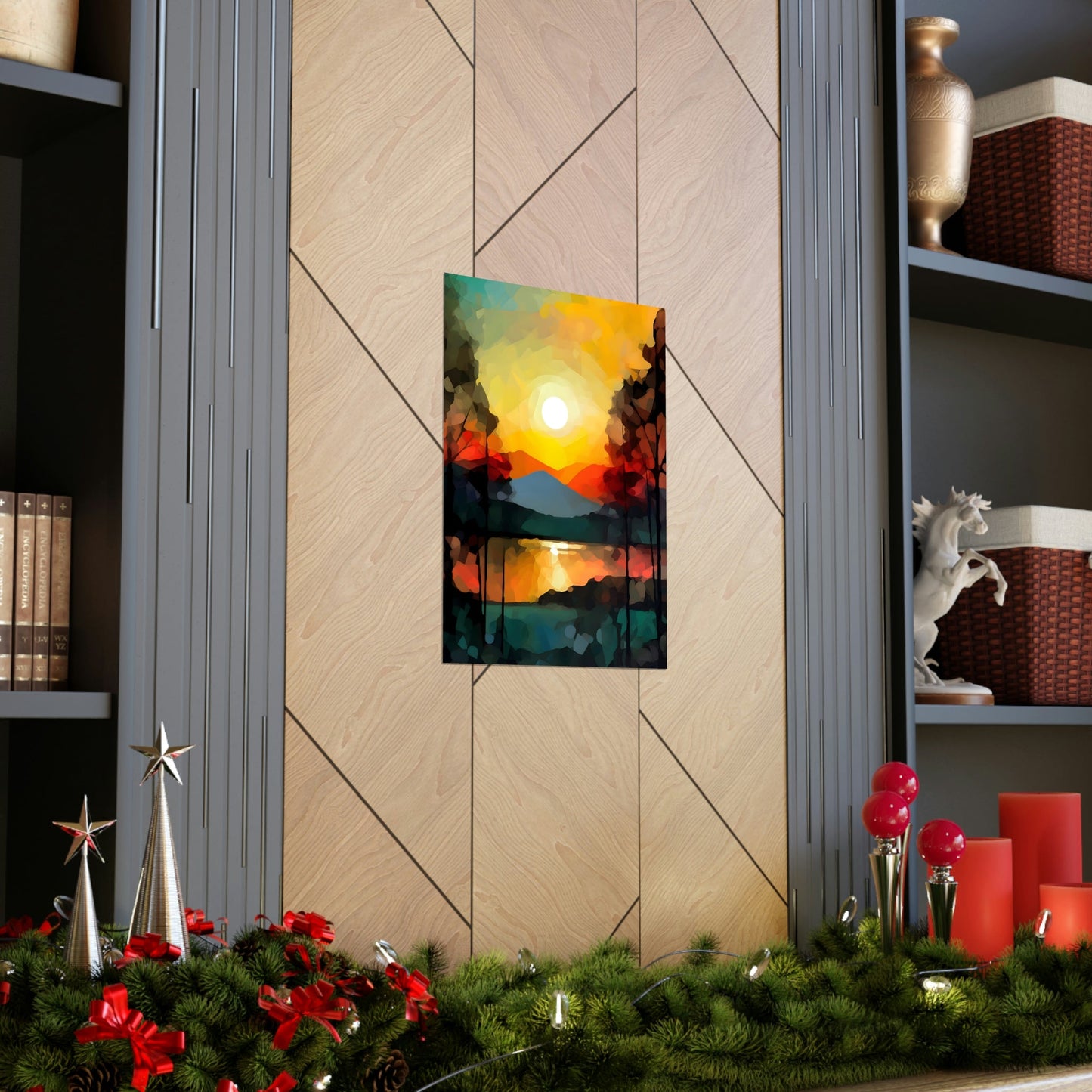 Abstract Landscape | Premium Matte Vertical Posters