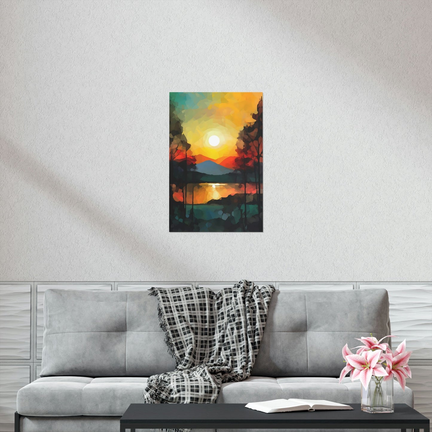 Abstract Landscape | Premium Matte Vertical Posters