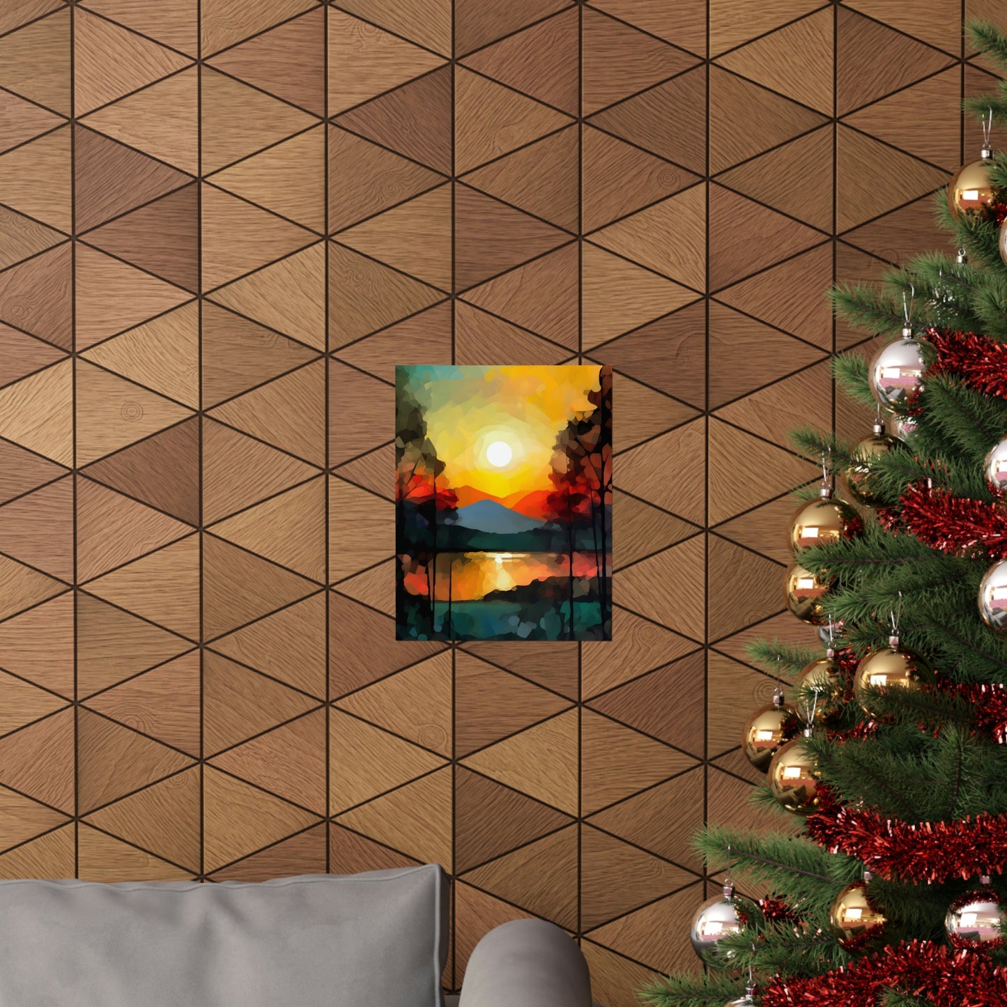 Abstract Landscape | Premium Matte Vertical Posters