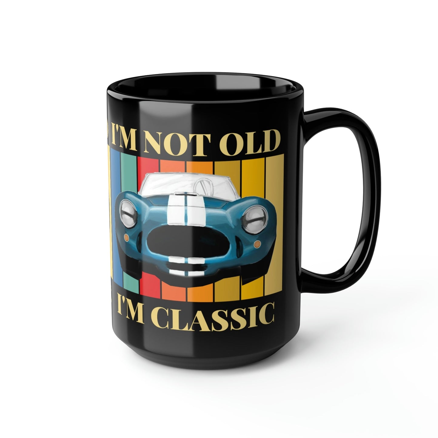 AC Cobra Black Mug - 15oz