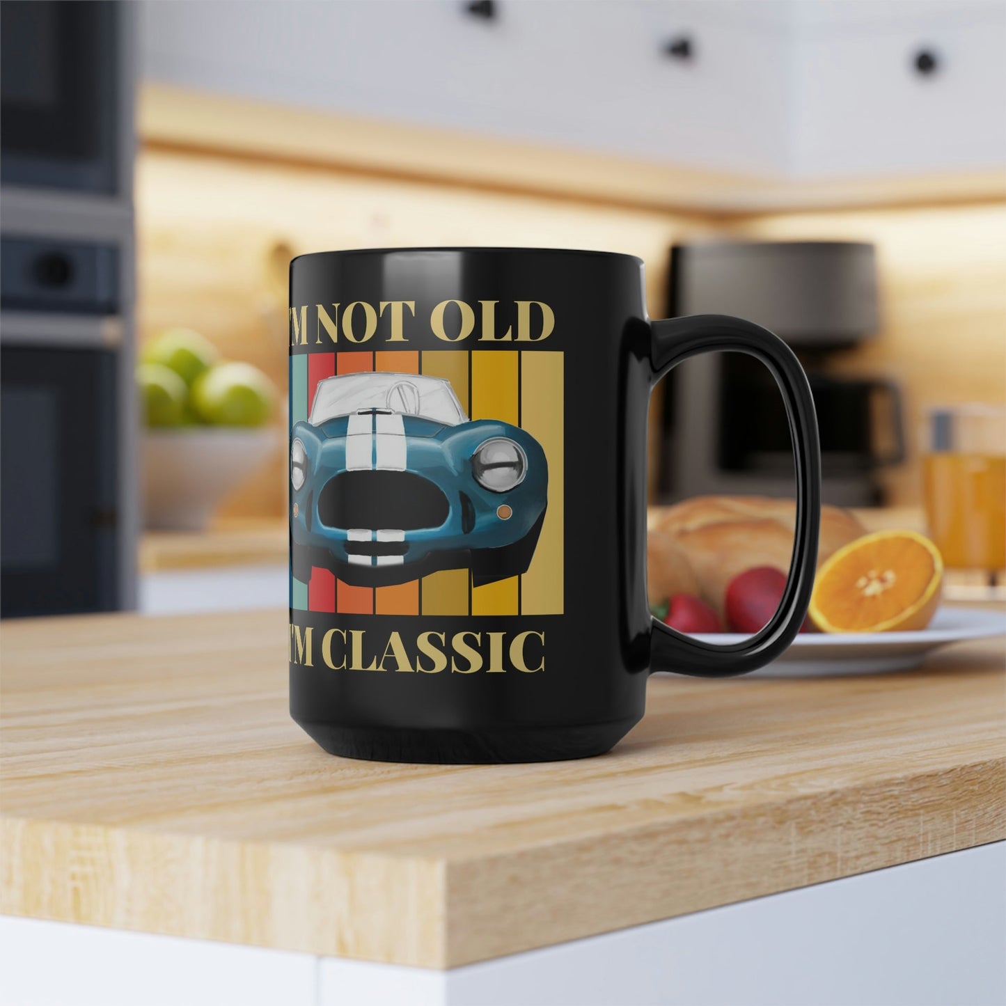 AC Cobra Black Mug - 15oz