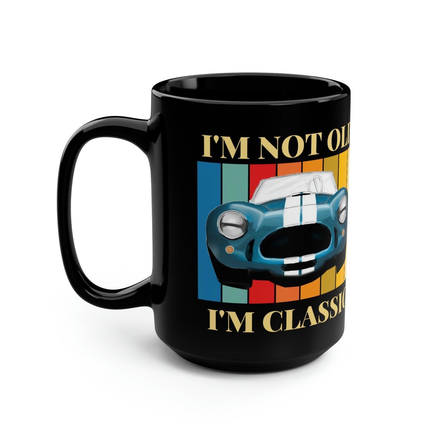 AC Cobra Black Mug - 15oz
