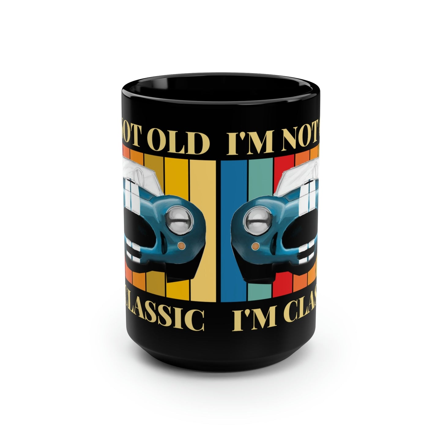 AC Cobra Black Mug - 15oz