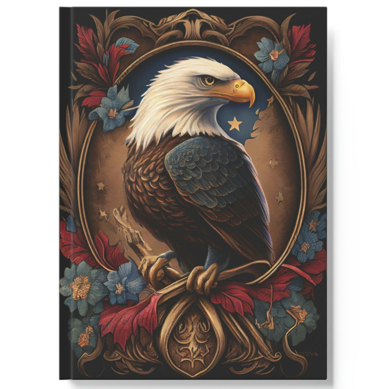 All America Bald Eagle Hard Backed Journal