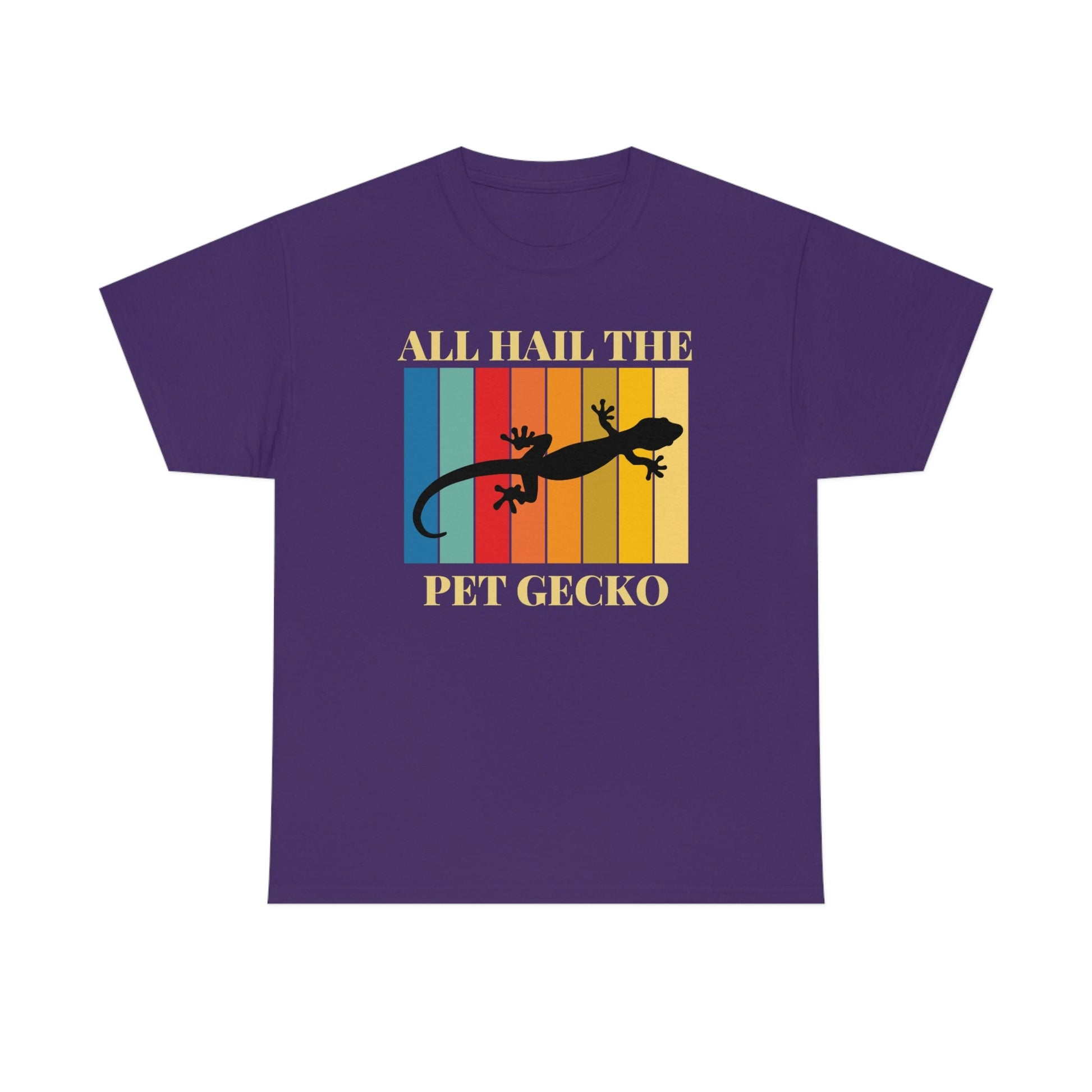 All Hail the Pet Gecko Heavy Cotton Tee