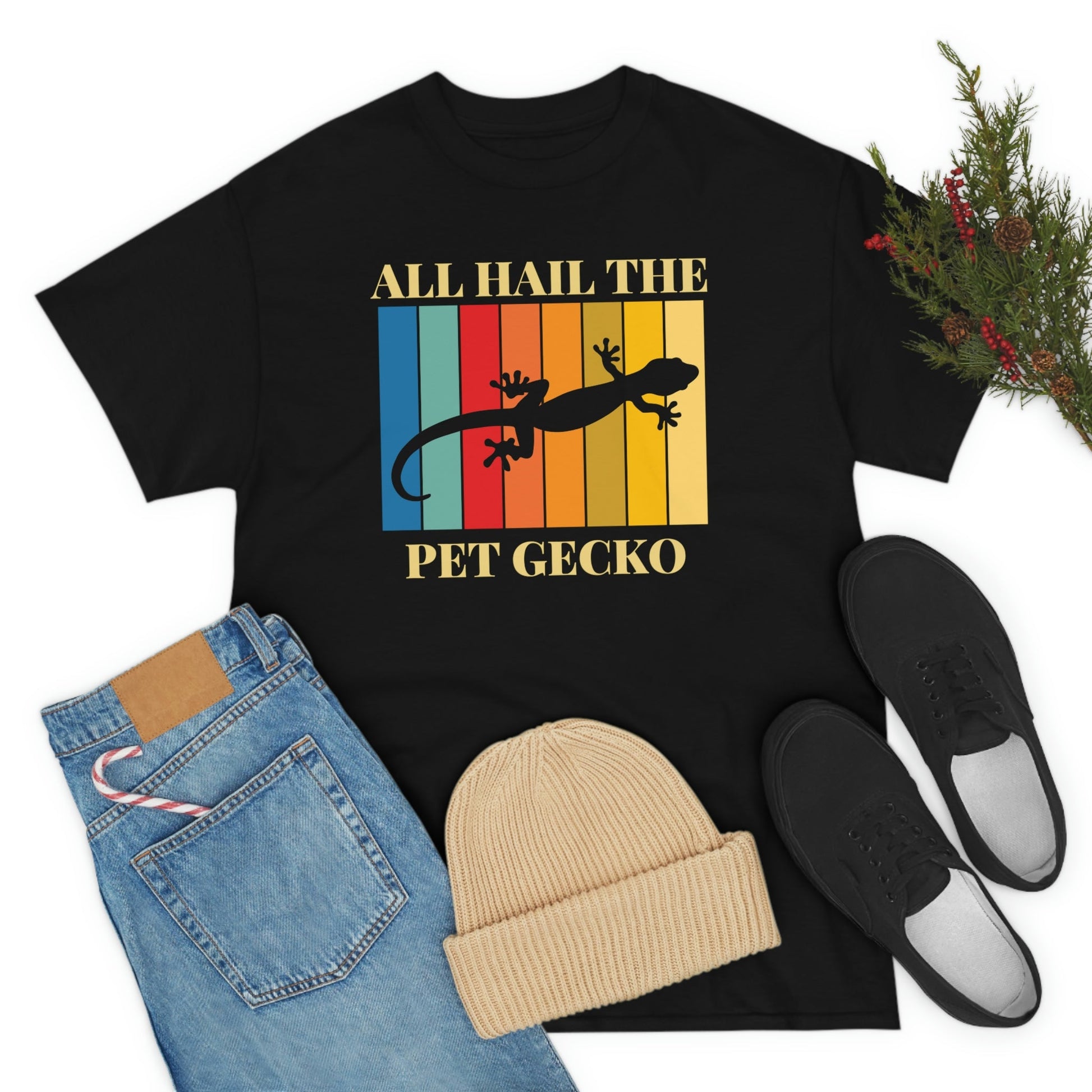 All Hail the Pet Gecko Heavy Cotton Tee