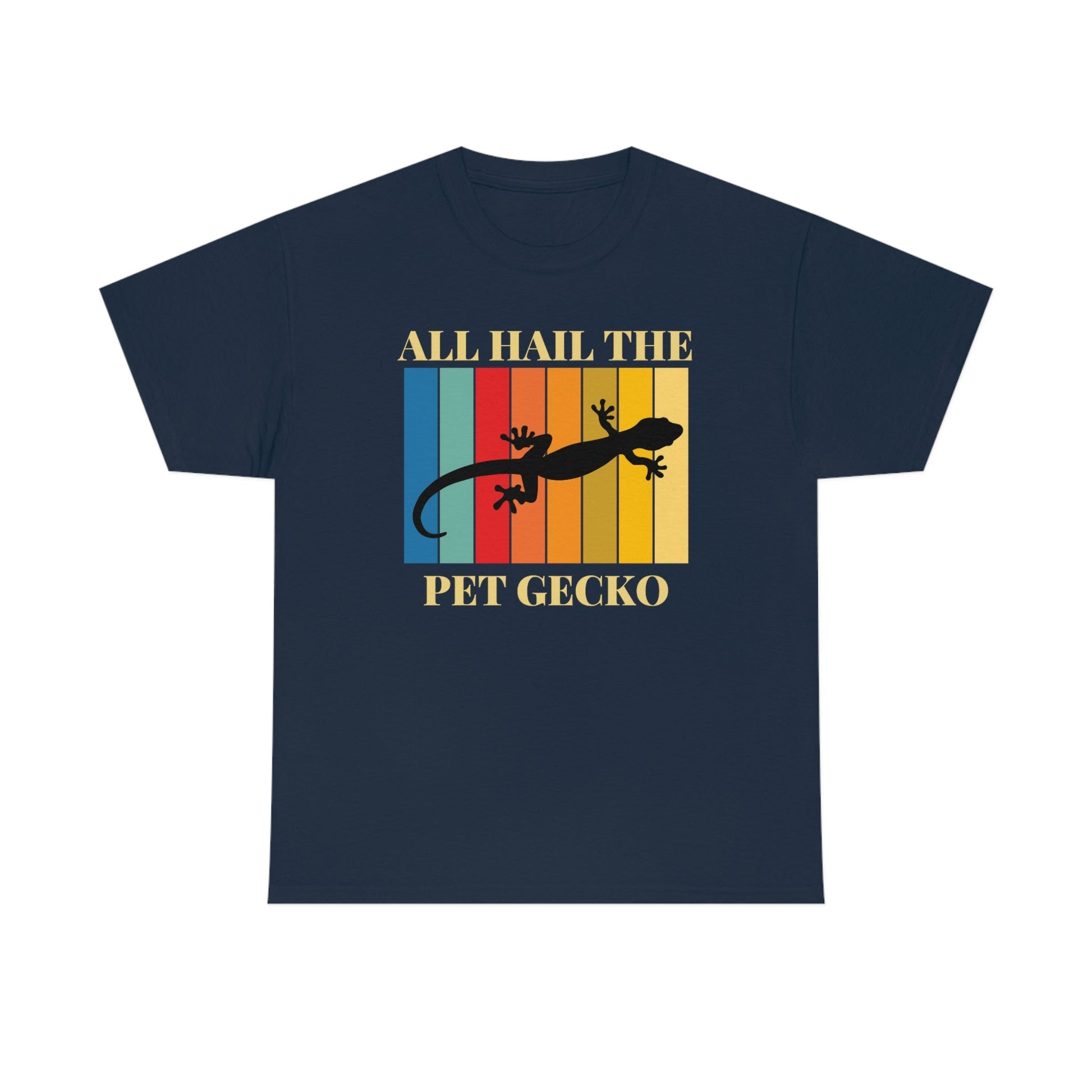 All Hail the Pet Gecko Heavy Cotton Tee