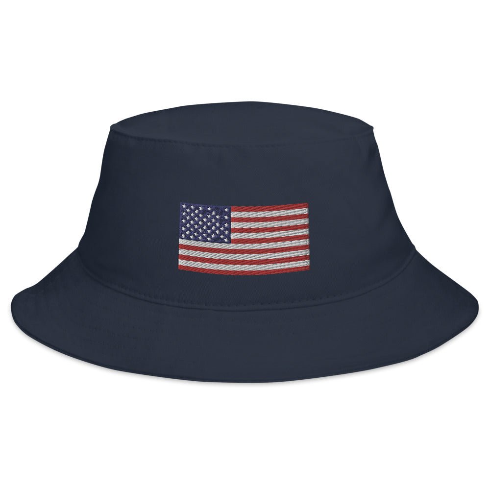 American Flag Bucket Hat