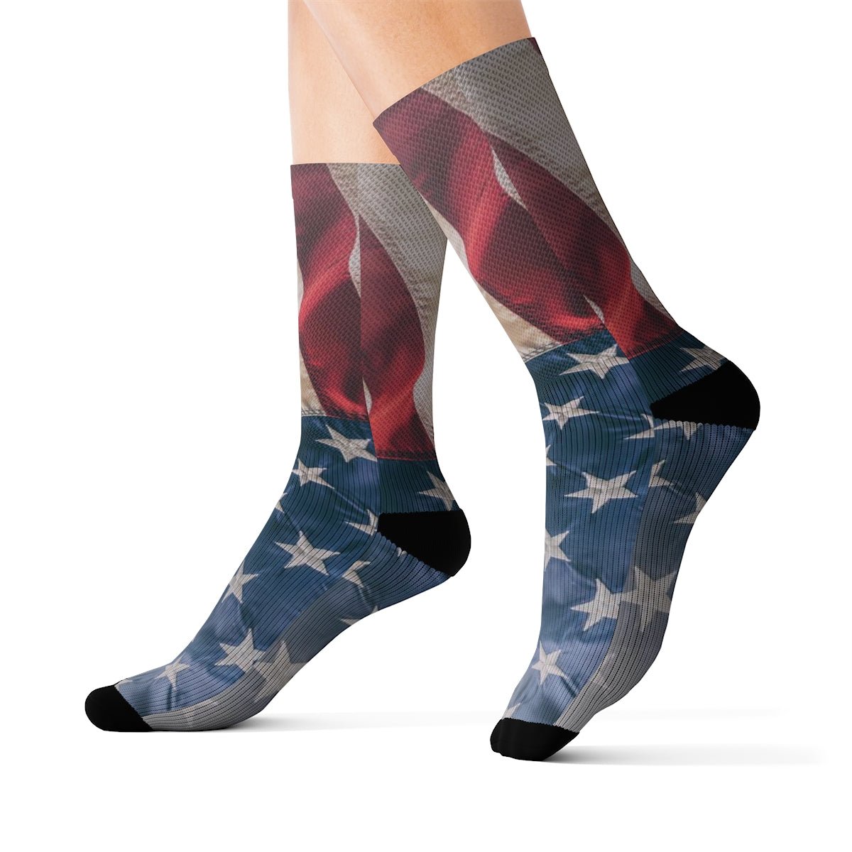 American Flag Socks