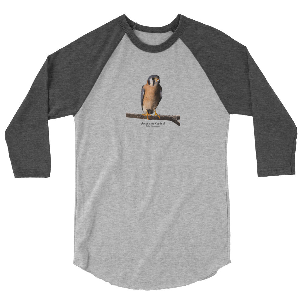 American Kestrel 3/4 Sleeve Raglan Shirt