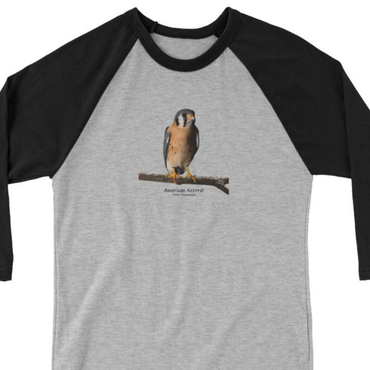 American Kestrel 3/4 Sleeve Raglan Shirt