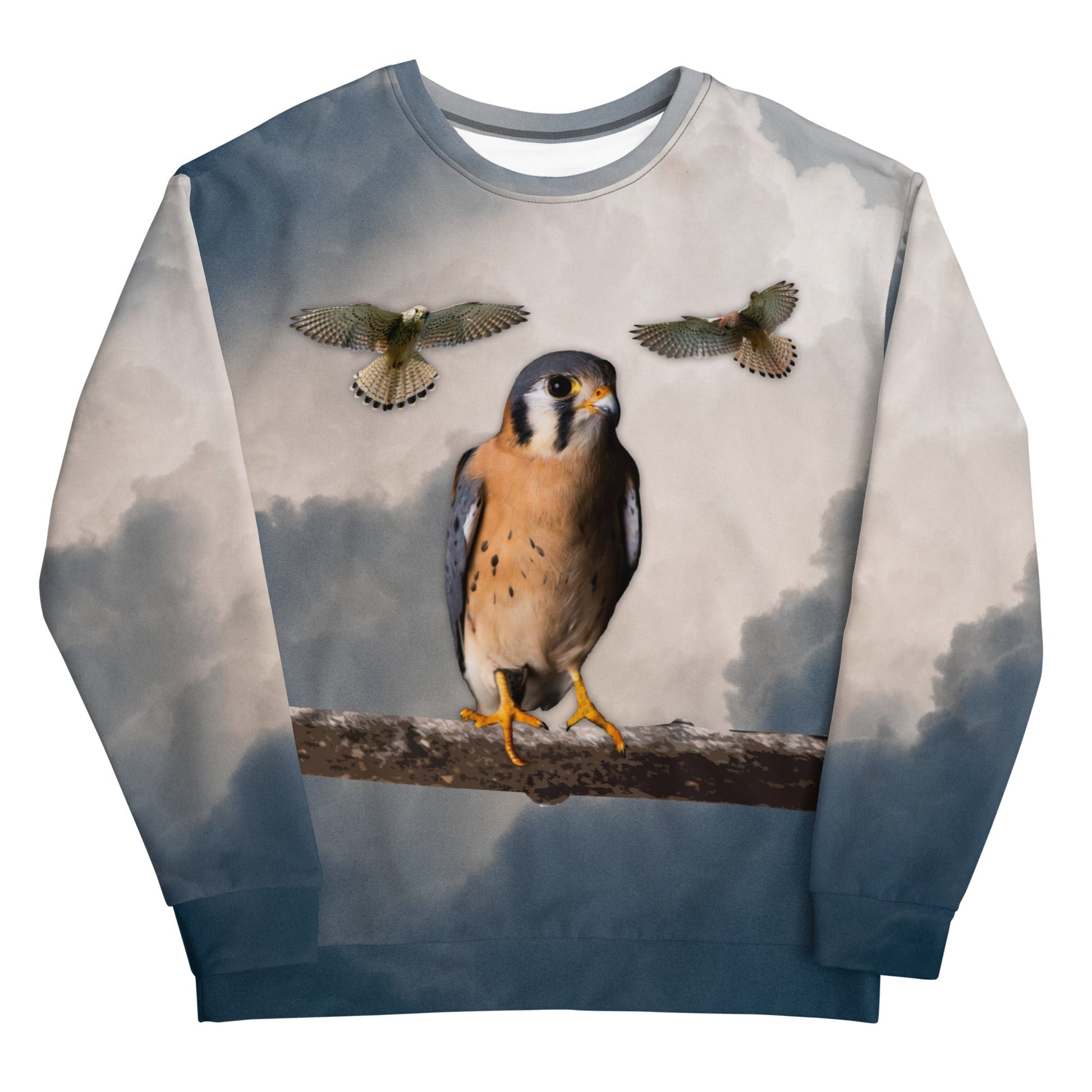 American Kestrel All-Over Print Unisex Sweatshirt