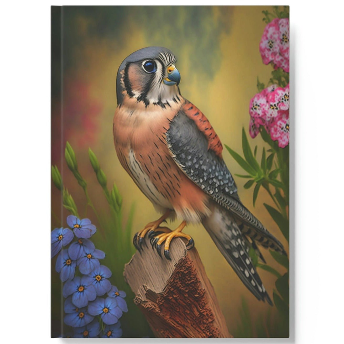 American Kestrel Garden Hard Backed Journal