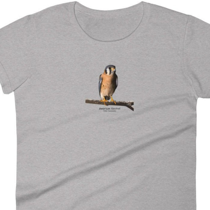 American Kestrel Women's Short Sleeve T-Shirt- Small Print