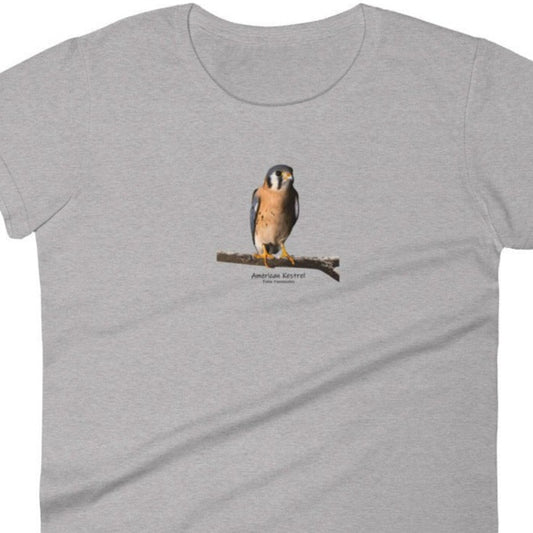 American Kestrel Women's Short Sleeve T-Shirt- Small Print