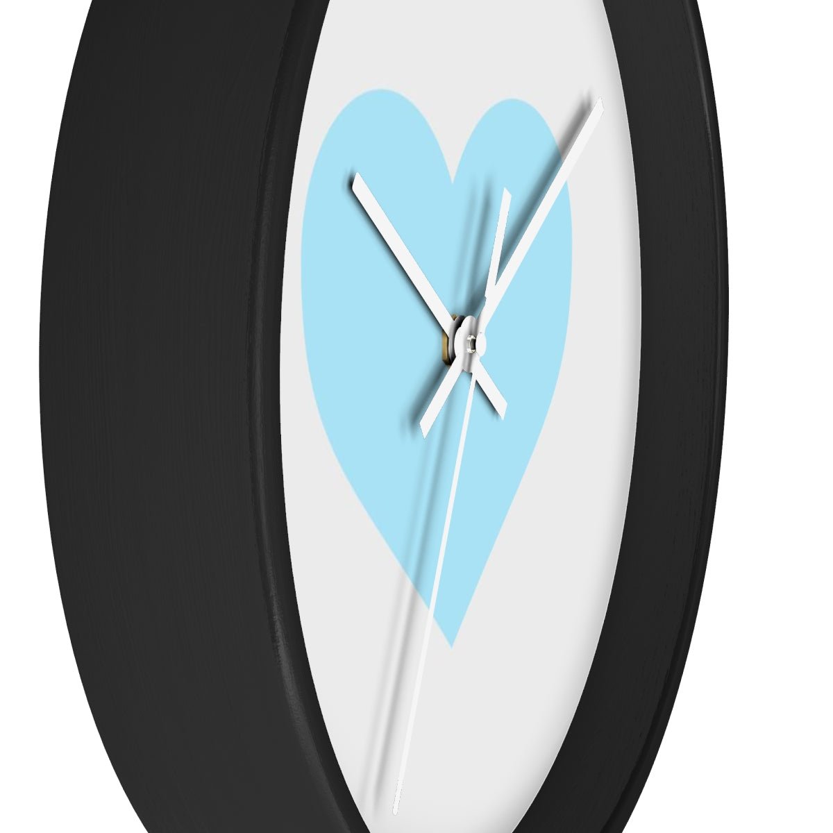 Aqua Wall Clock from ©MyHeart Collection Scandinavian influenced Design Coordinating Nursery Decor baby babiesWall clock