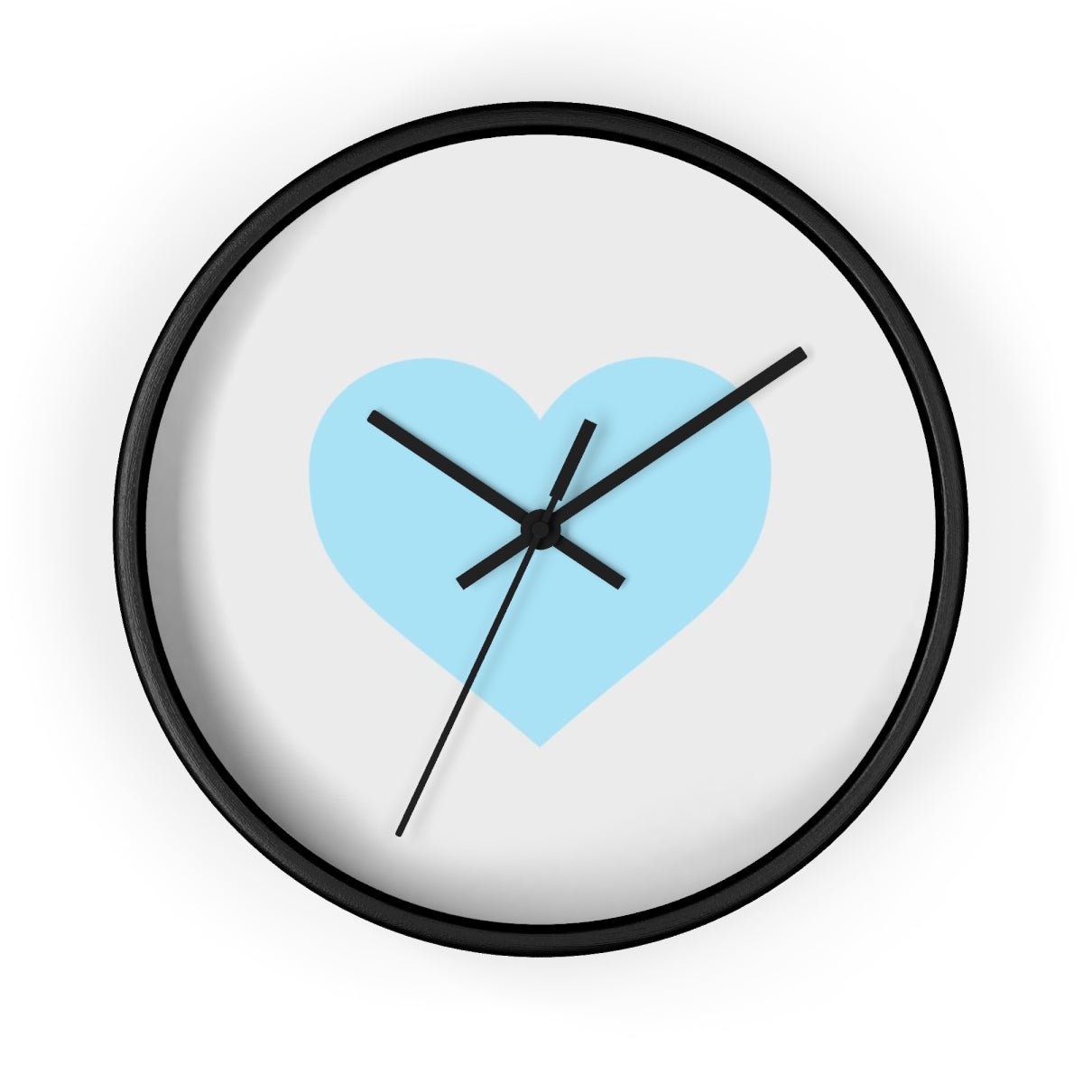 Aqua Wall Clock from ©MyHeart Collection Scandinavian influenced Design Coordinating Nursery Decor baby babiesWall clock