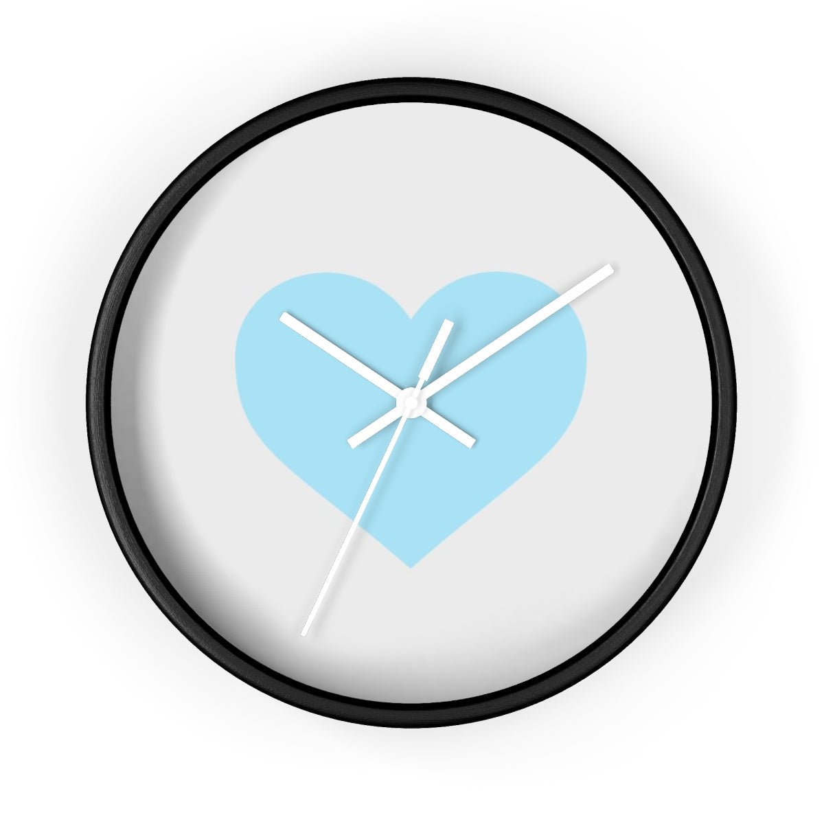 Aqua Wall Clock from ©MyHeart Collection Scandinavian influenced Design Coordinating Nursery Decor baby babiesWall clock