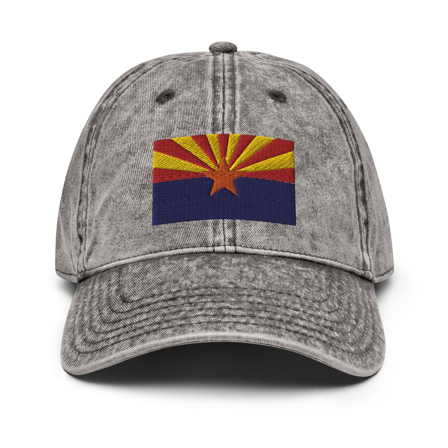 Arizona Flag Vintage Cotton Twill Cap
