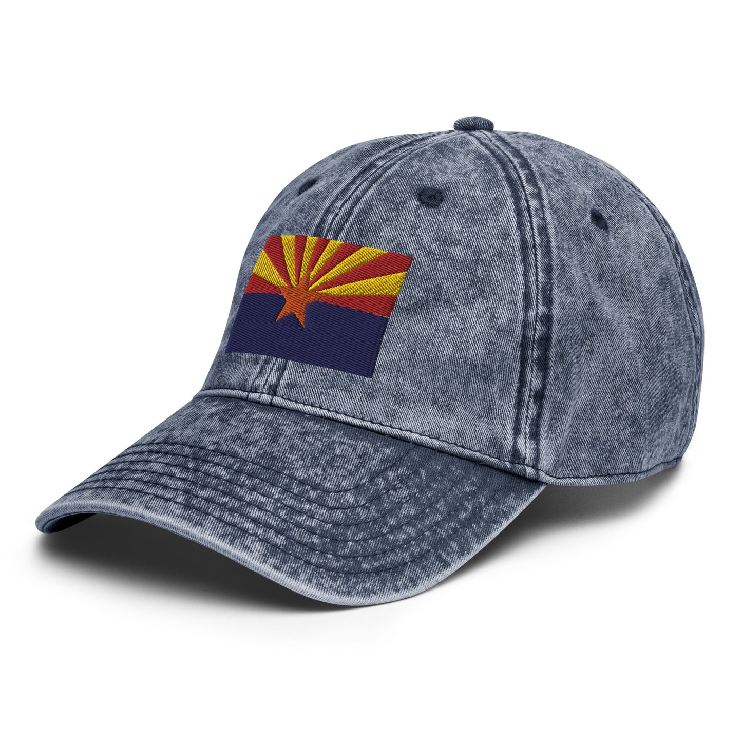 Arizona Flag Vintage Cotton Twill Cap