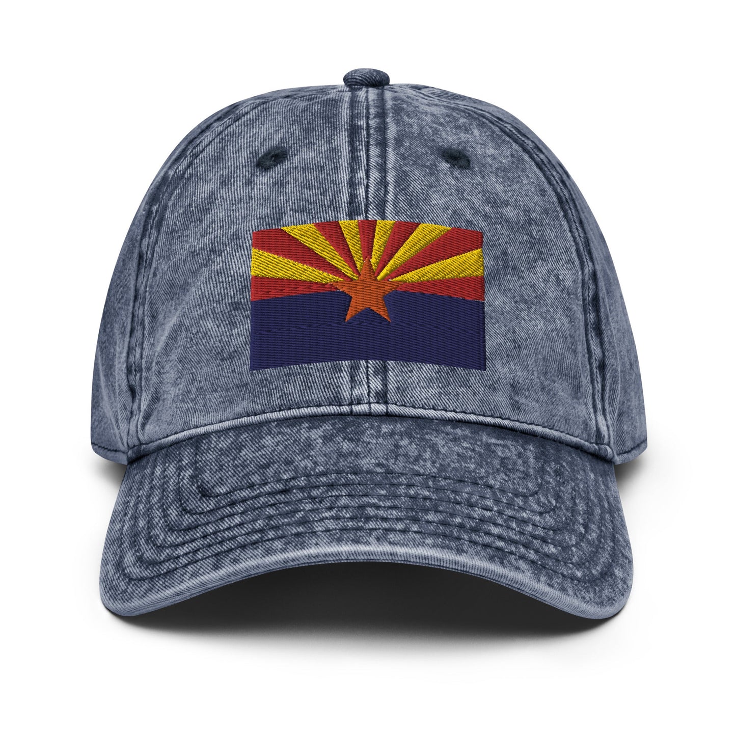 Arizona Flag Vintage Cotton Twill Cap