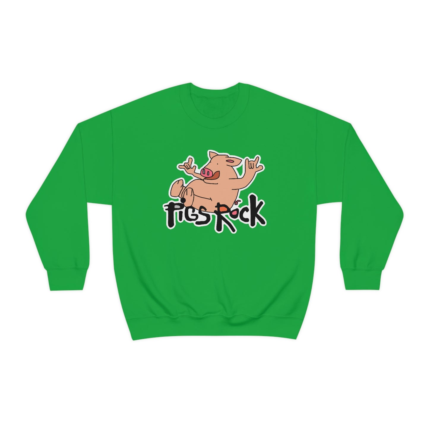 Pigs Rock Unisex Heavy Blend Crewneck Sweatshirt