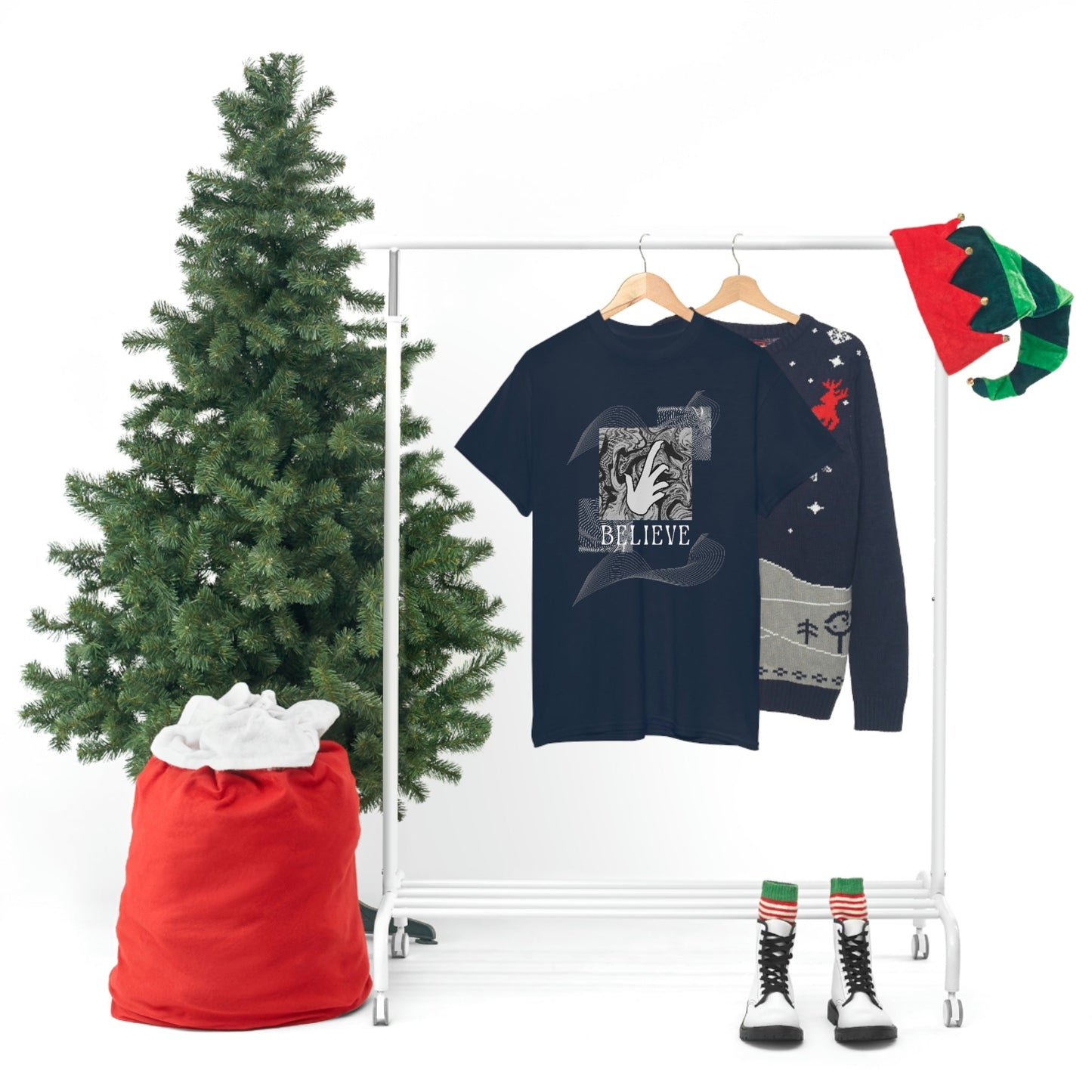 Bearded Dragon "Believe" Heavy Cotton T-Shirt