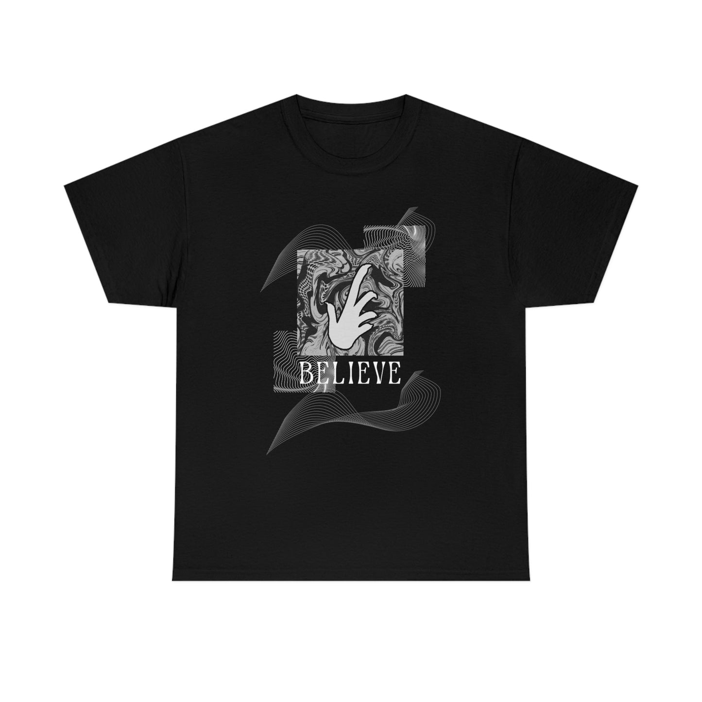 Bearded Dragon "Believe" Heavy Cotton T-Shirt