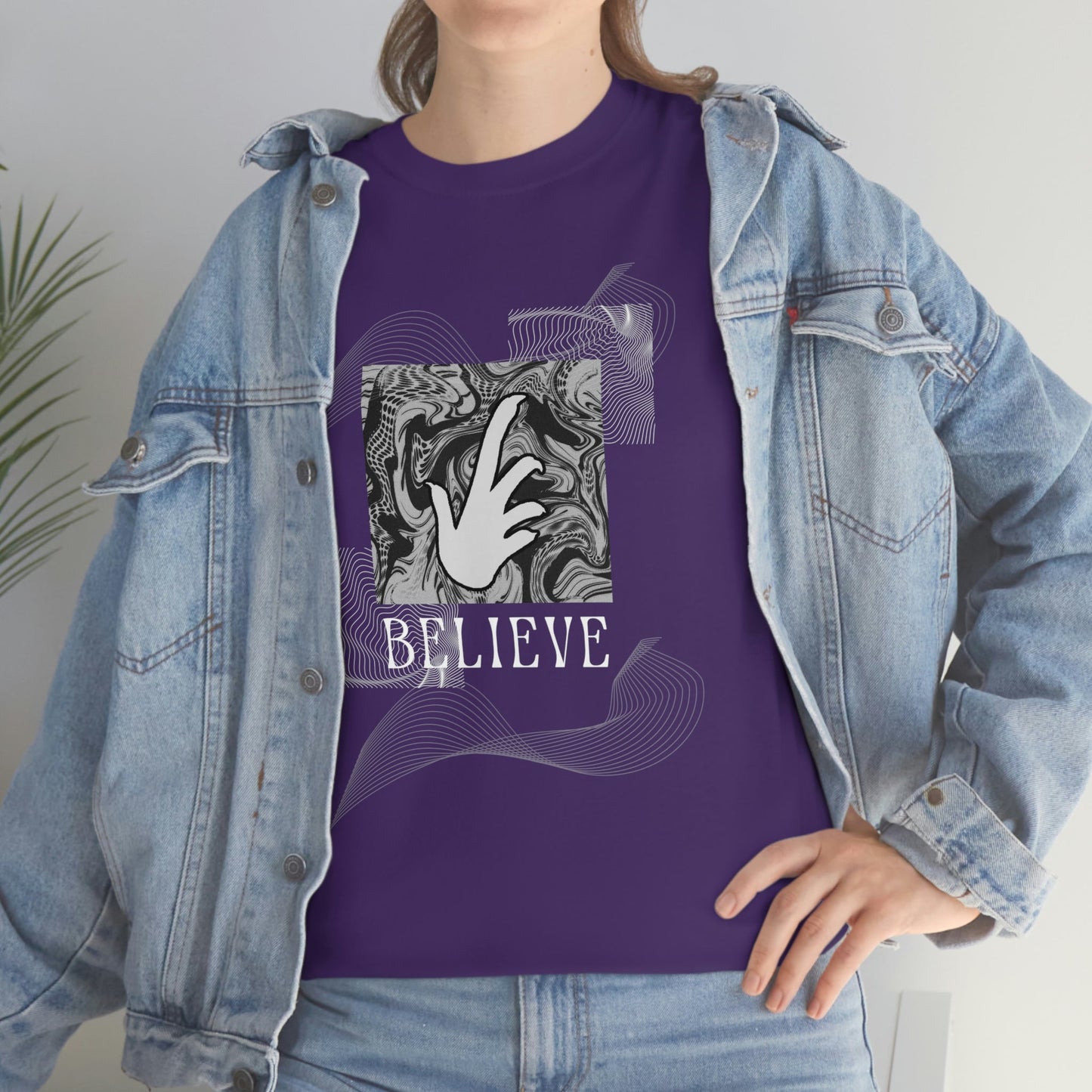 Bearded Dragon "Believe" Heavy Cotton T-Shirt