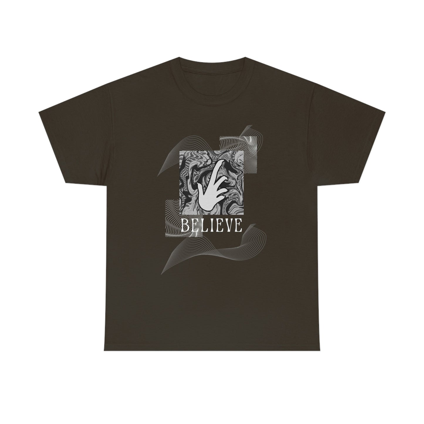 Bearded Dragon "Believe" Heavy Cotton T-Shirt
