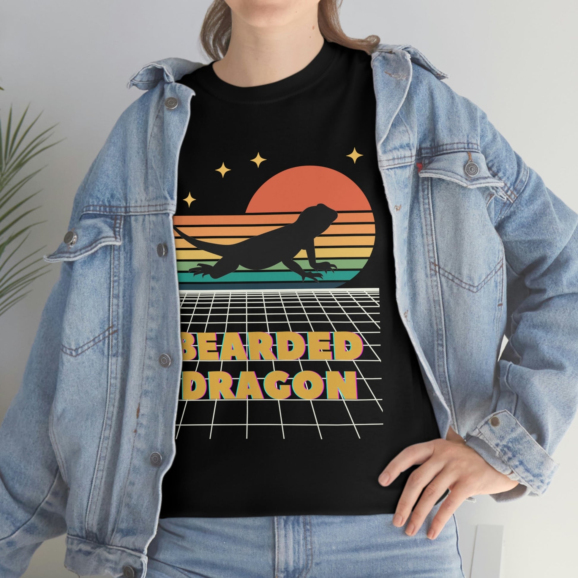 Bearded Dragon Heavy Cotton T-Shirt