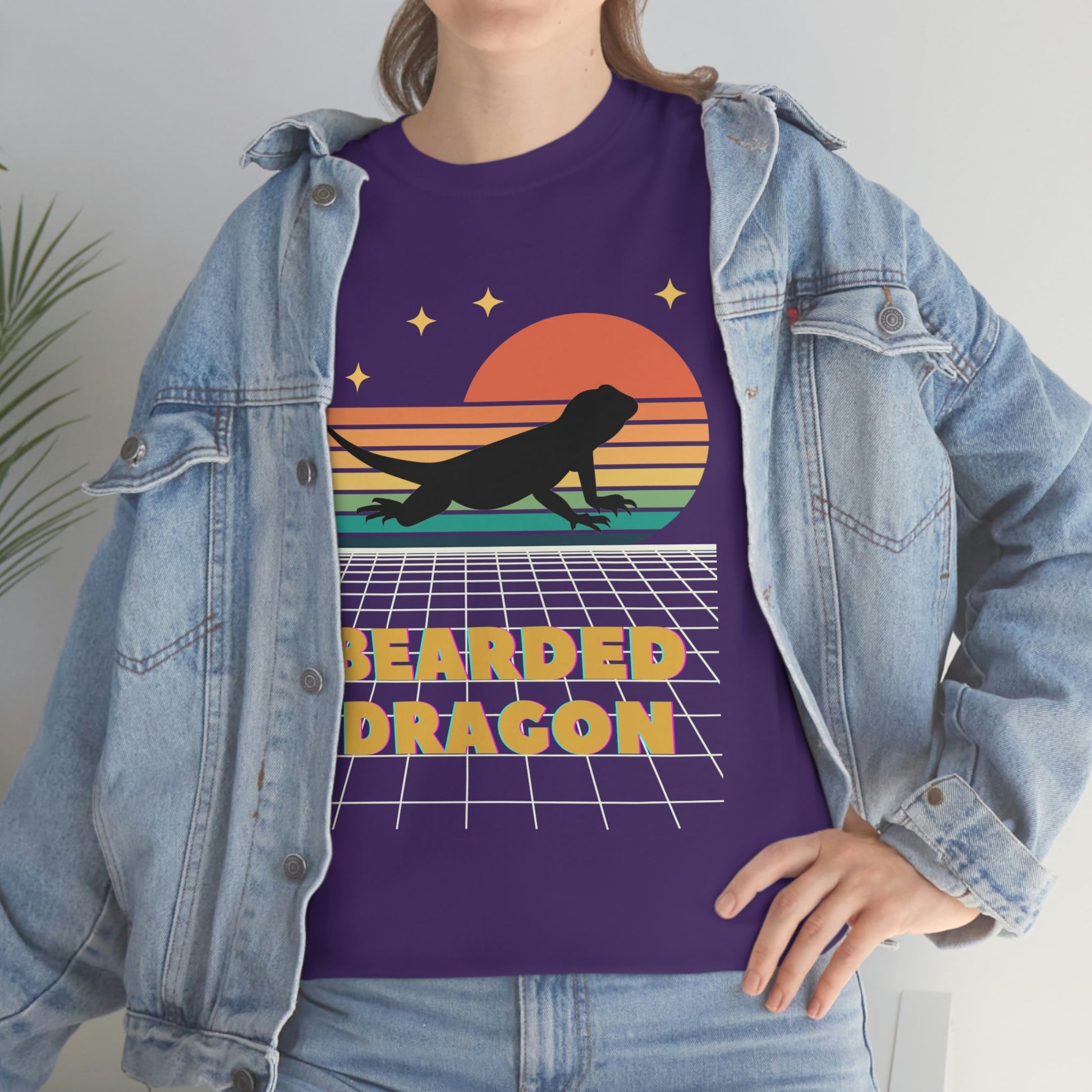 Bearded Dragon Heavy Cotton T-Shirt