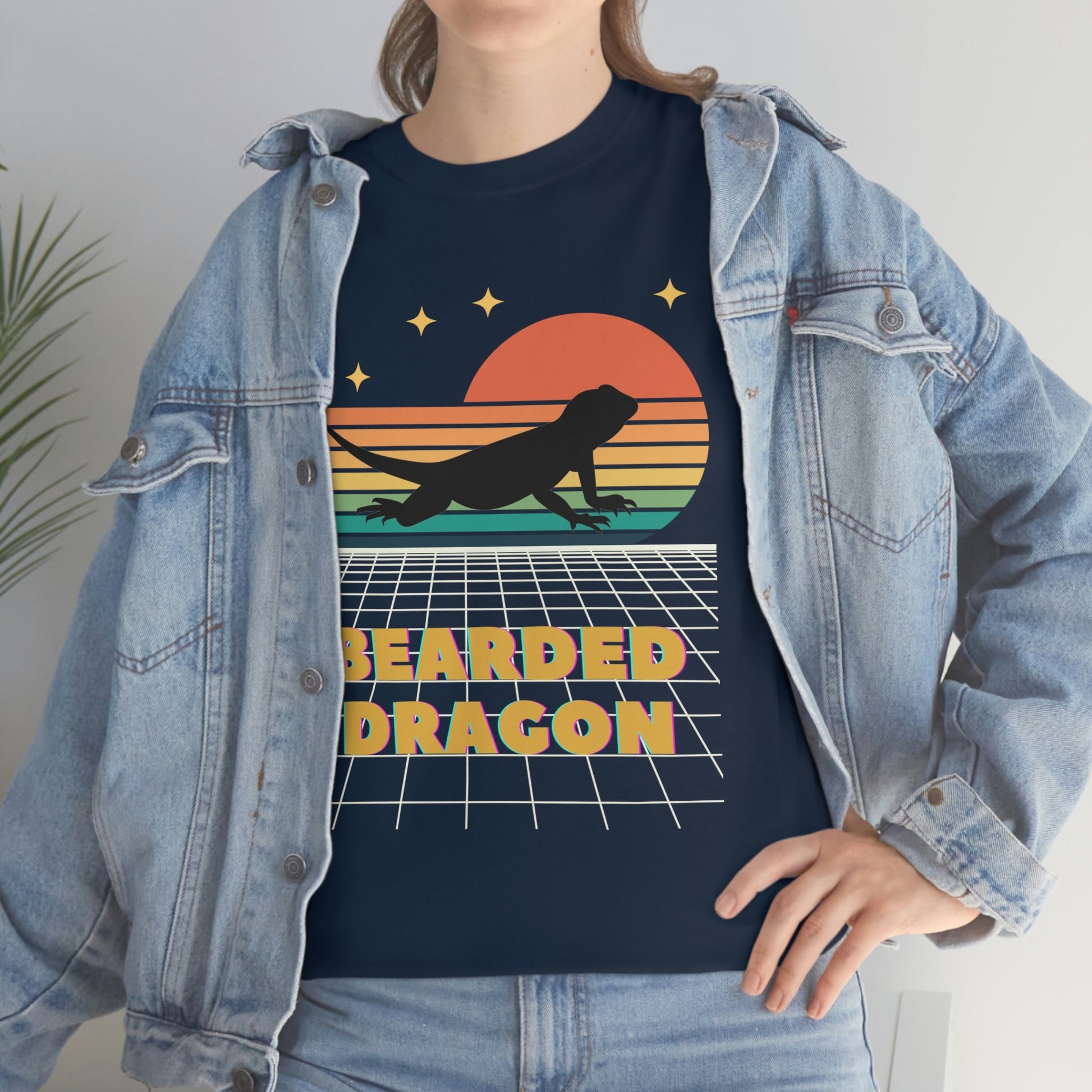 Bearded Dragon Heavy Cotton T-Shirt