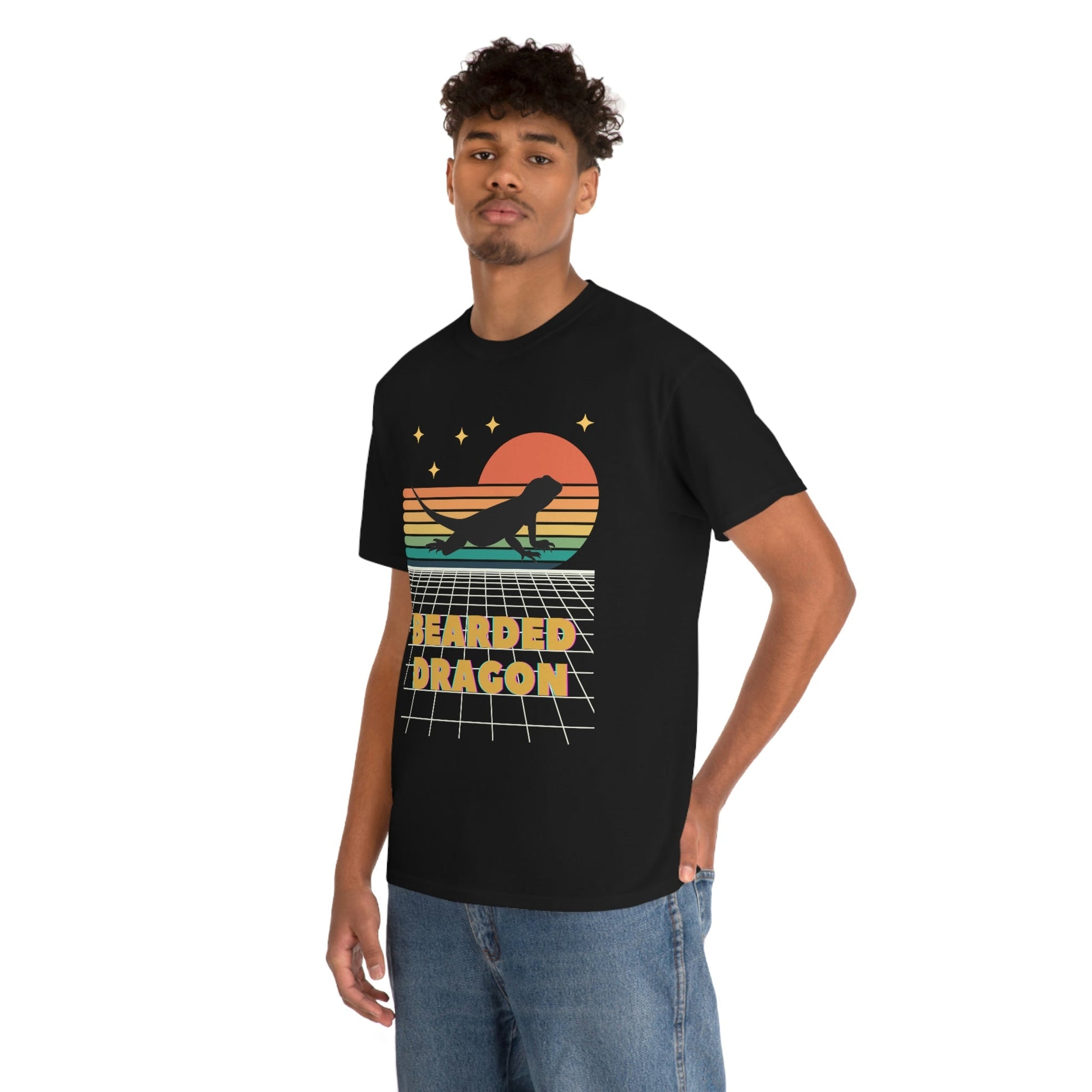 Bearded Dragon Heavy Cotton T-Shirt