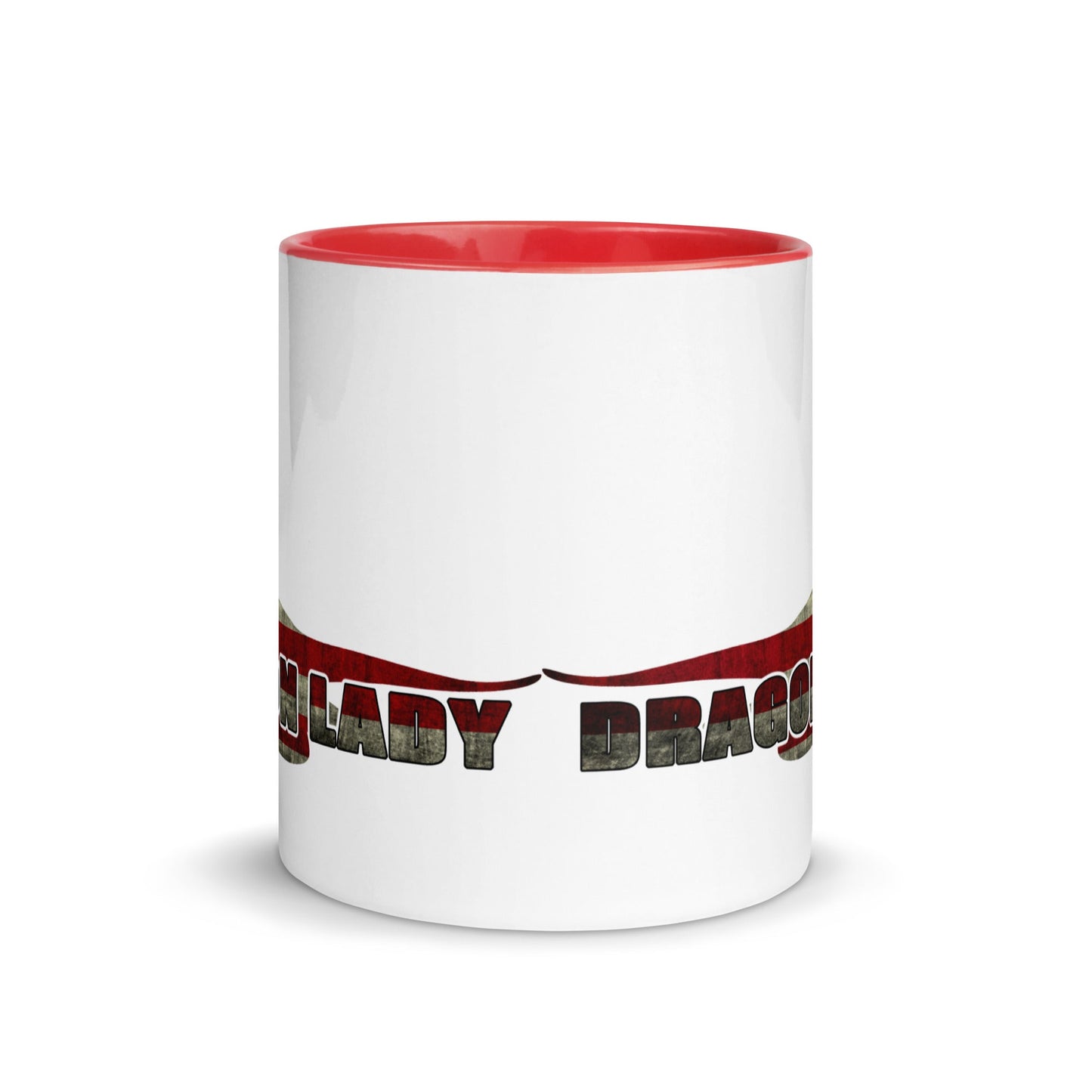 Bearded "Dragon Lady" Mug with Color Inside