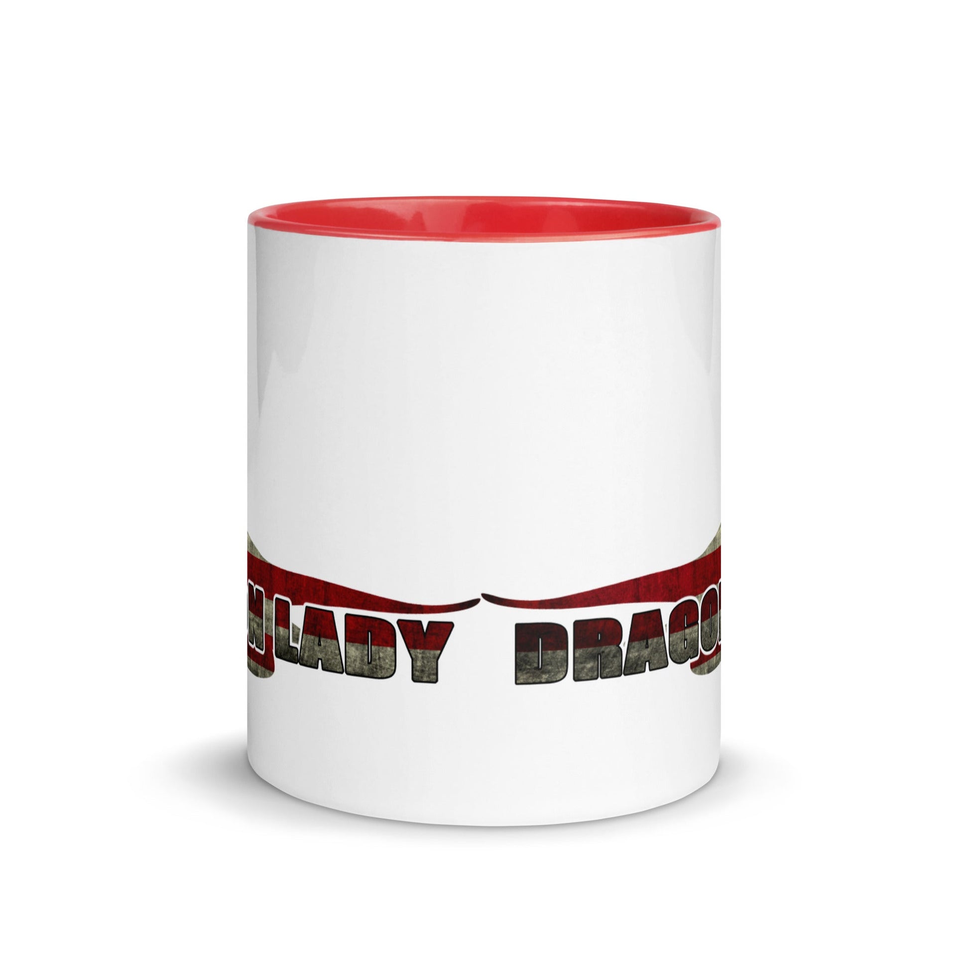 Bearded "Dragon Lady" Mug with Color Inside