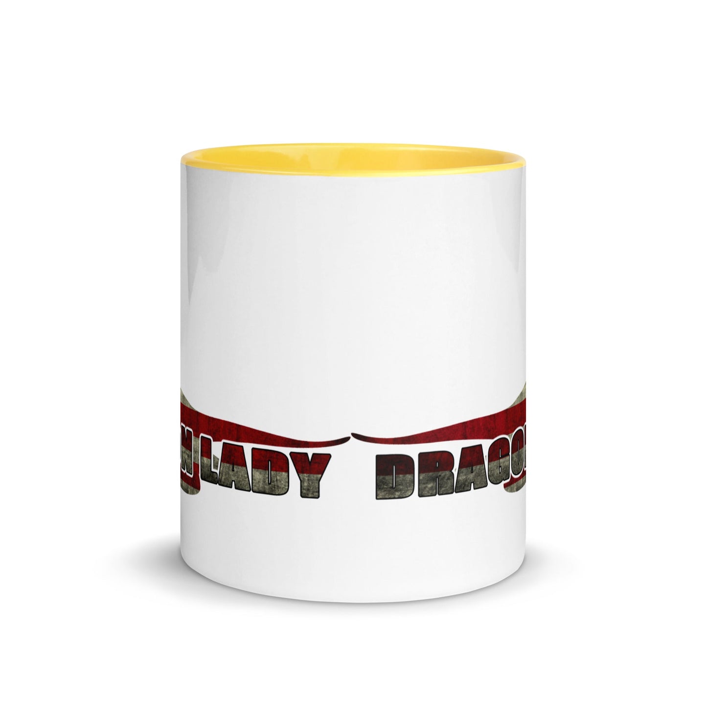 Bearded "Dragon Lady" Mug with Color Inside