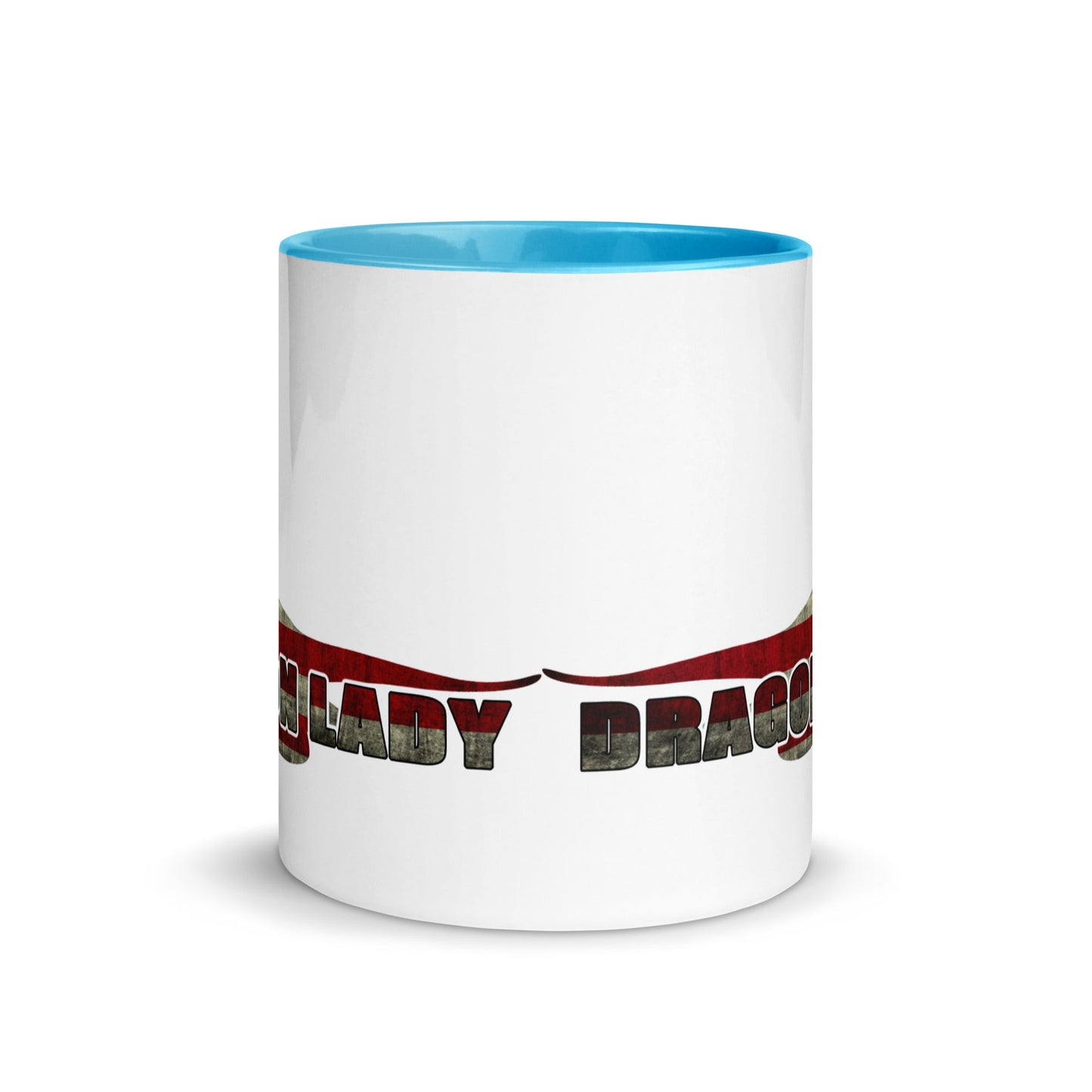 Bearded "Dragon Lady" Mug with Color Inside