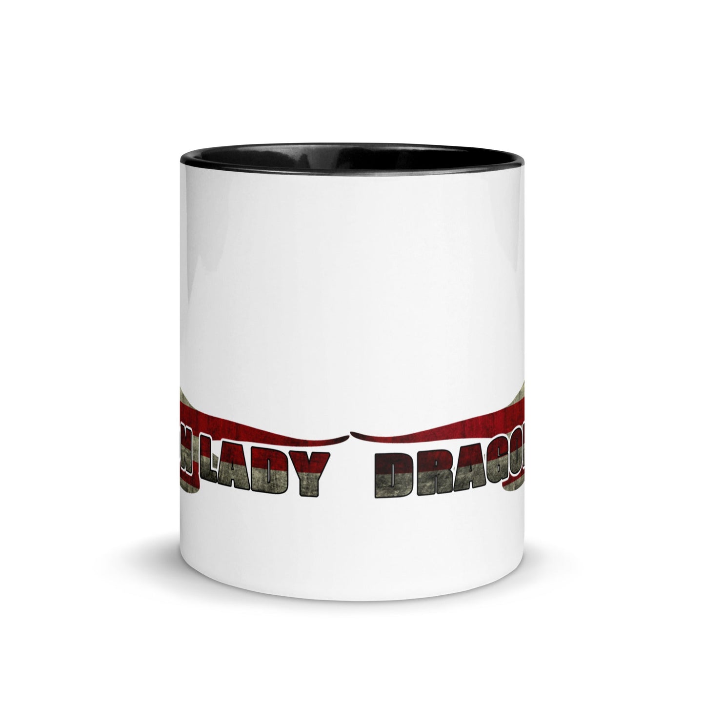 Bearded "Dragon Lady" Mug with Color Inside