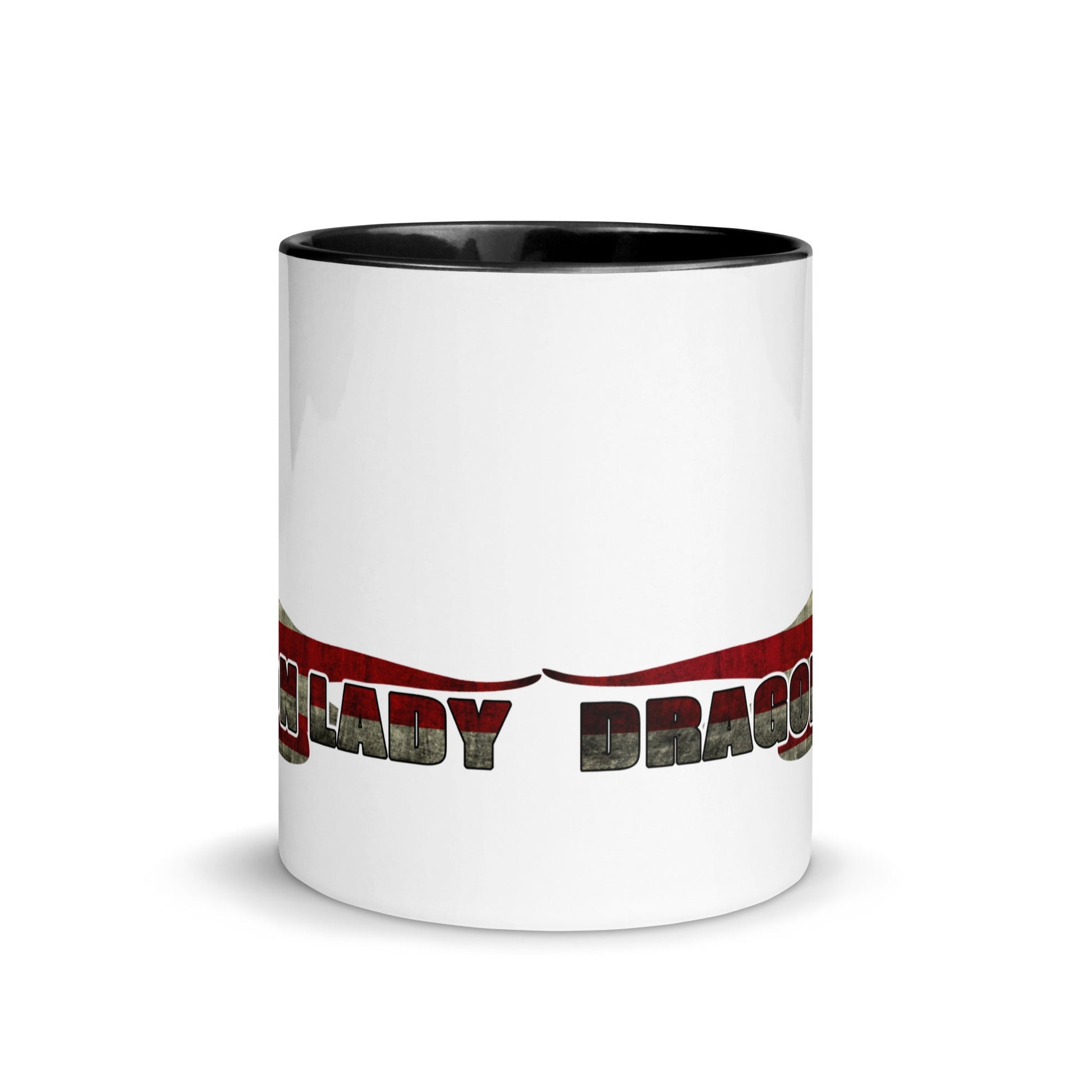 Bearded "Dragon Lady" Mug with Color Inside