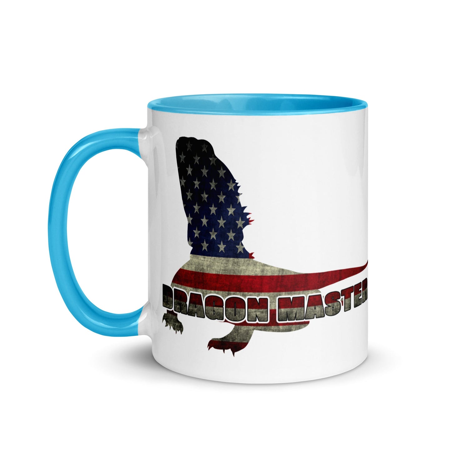 Bearded "Dragon Master" Mug with Color Inside