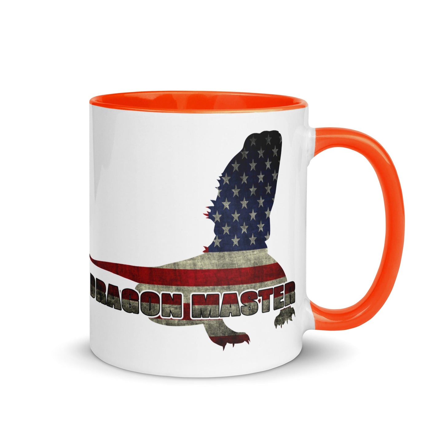 Bearded "Dragon Master" Mug with Color Inside