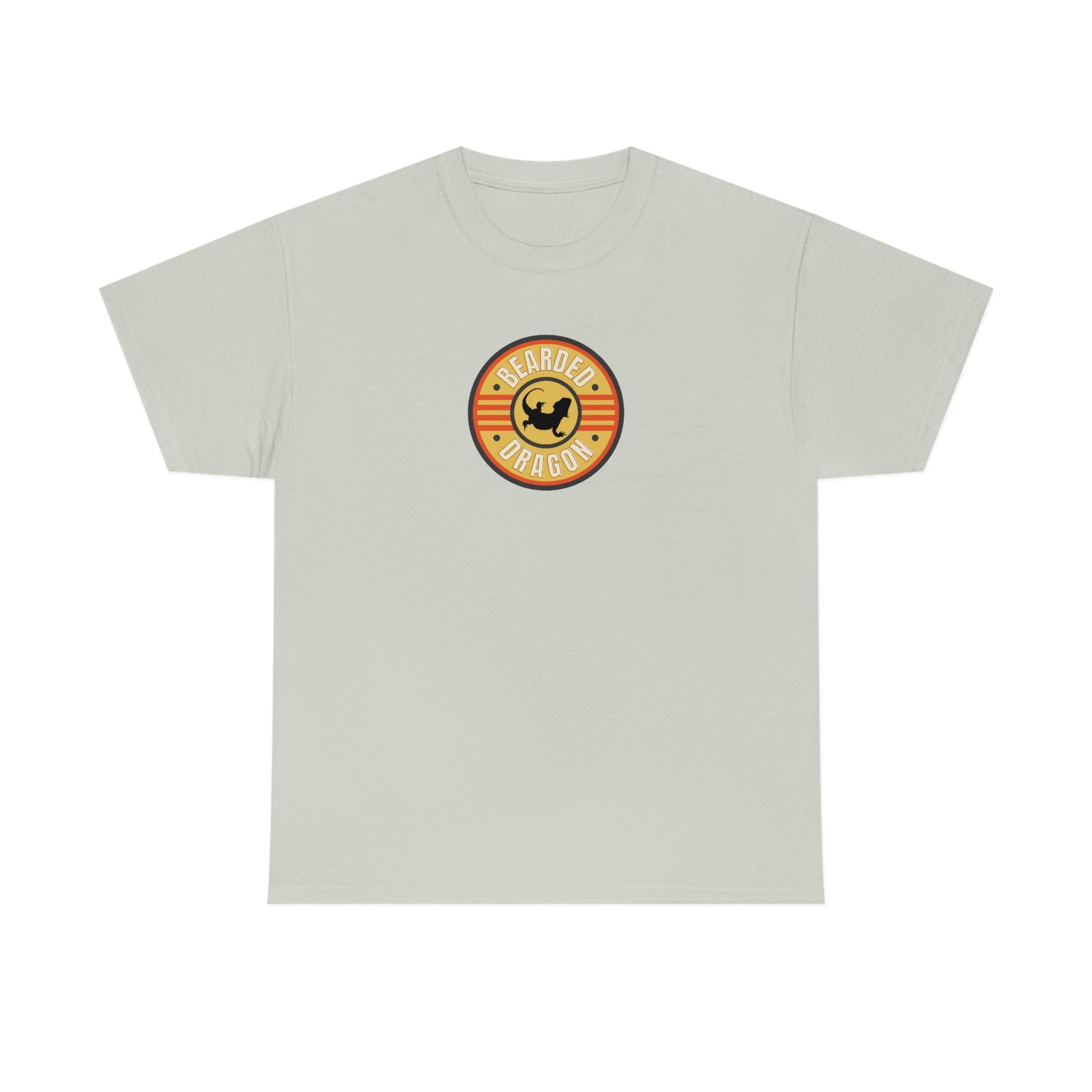 Bearded Dragon Patch Heavy Cotton T-Shirt