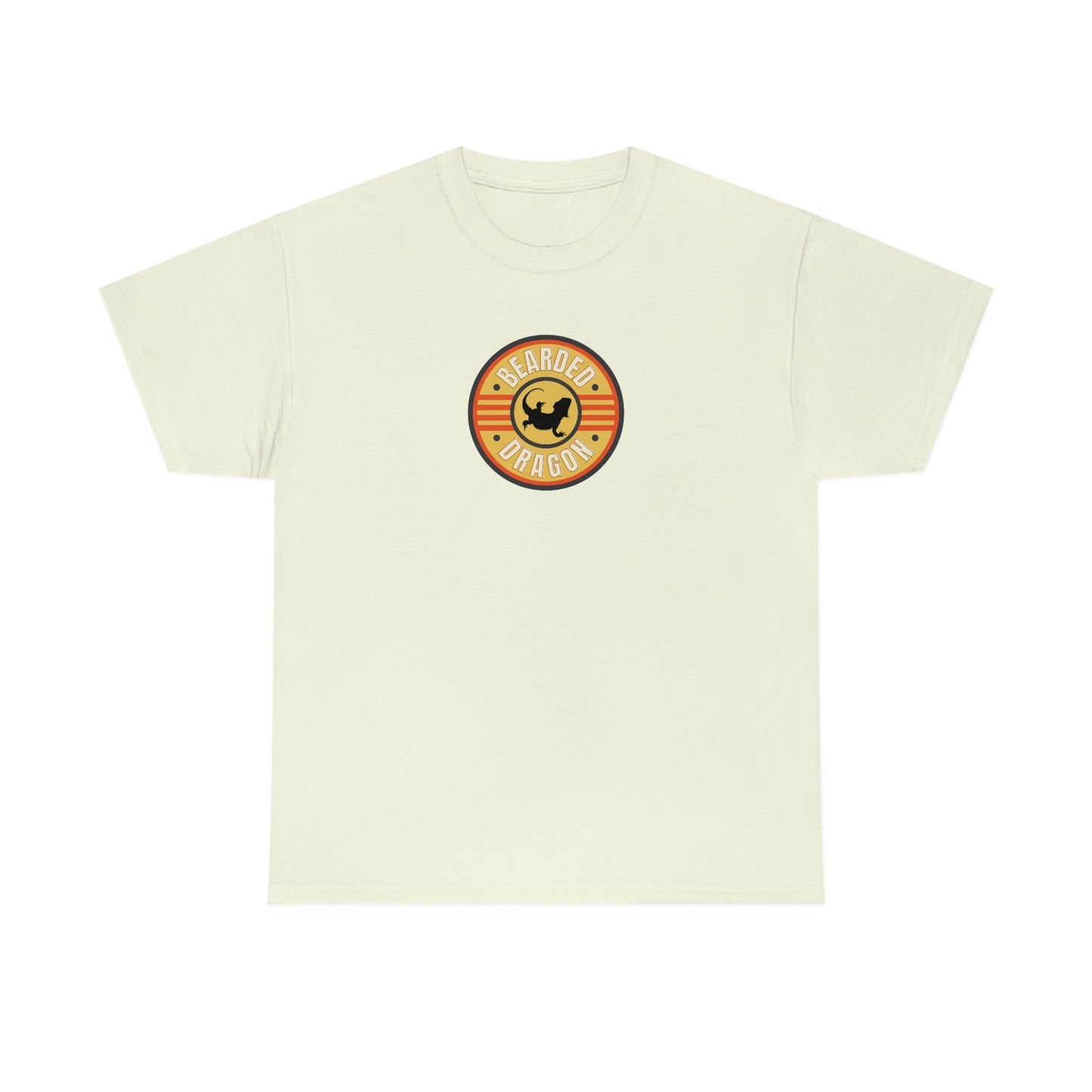 Bearded Dragon Patch Heavy Cotton T-Shirt